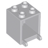 Light Bluish Gray Container, Box 2 x 2 x 2
