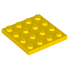 Yellow Plate 4 x 4