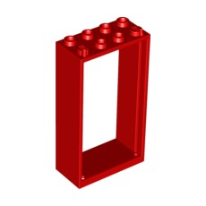 Red Door Frame 2 x 4 x 6