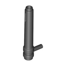Black Cylinder 1 x 5 1/2 with Handle(Friction Cylinder)