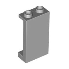Light Bluish Gray Panel 1 x 2 x 3 with Side Supports - Hollow Studs