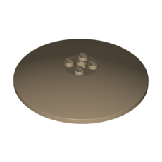 Dark Tan Dish 8 x 8 Inverted (Radar)