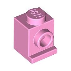 Bright Pink Brick, Modified 1 x 1 with Headlight