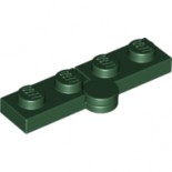 Dark Green Hinge Plate 1 x 4 Swivel Top / Base Complete Assembly