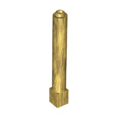 Pearl Gold Support 1 x 1 x 6 Solid Pillar